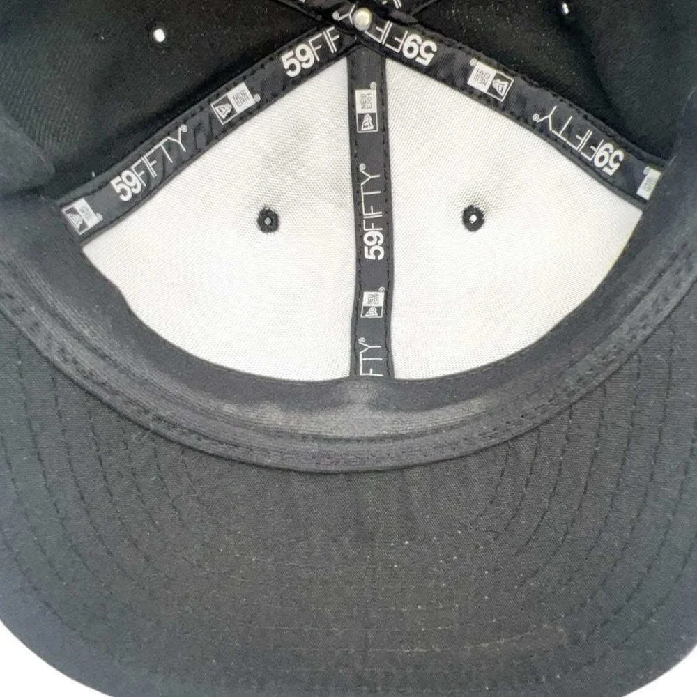NFL San Francisco‎ 49ers New Era 59FIFTY Fitted Hat Black size 7